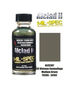 ALCLAD II MIL-SPEC  ALC-E307 US VIETNAM CAMOUFLAGE MEDIUM...