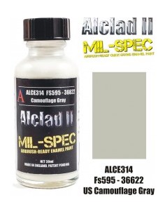 ALCLAD II MIL-SPEC ALC-E314 FS595-36622 CAMOUFLAGE GRAY