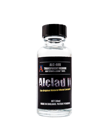 ALCLAD II ALC-400 TRANSPARENT MEDIUM - HEAT STAINS & LEXAN TINTS