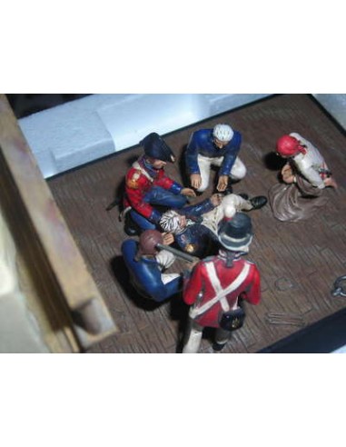 THE DEATH OF NELSON AT TRAFALGAR 1/32