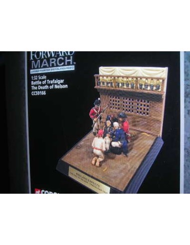 THE DEATH OF NELSON AT TRAFALGAR 1/32