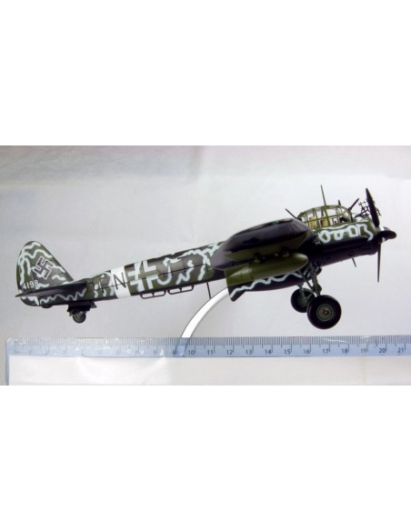 Junkers JU-88A-6 Luftwaffe PN+MT(4198) KG54, Rome, Tuscany, Italy 1943   1/72