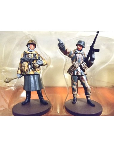 Hand Painted Metal Soldiers German Volksgrenadiers