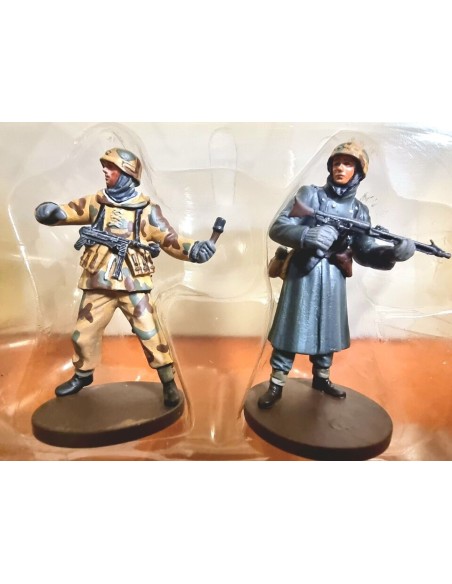 Hand Painted Metal Soldiers German Volksgrenadiers