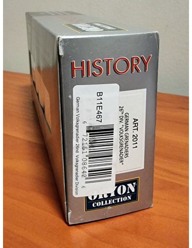 Hand Painted Metal Soldiers German Volksgrenadiers