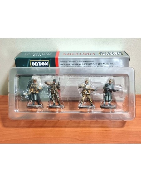 Hand Painted Metal Soldiers German Volksgrenadiers