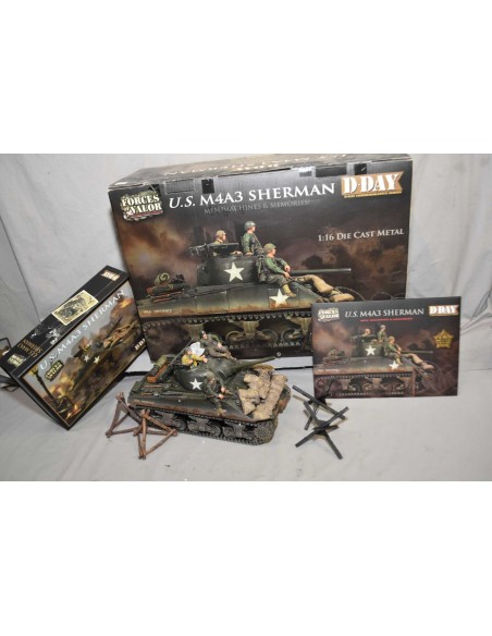 FORCES OF VALOR U.S. M4A3 SHERMAN 1/16