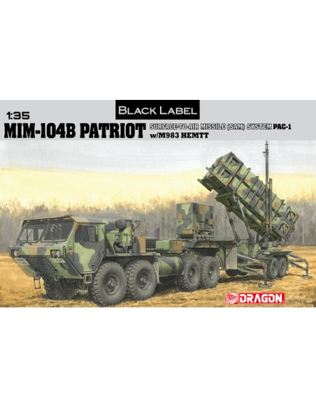 Patriot Surface-To-Air Missile (SAM) System (PAC-1) w/M983 HEMTT - "Black Label Series"
