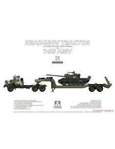 Kraz 260V Tractor + T55 AMV Tank  LEER DESCRIPCION 2095