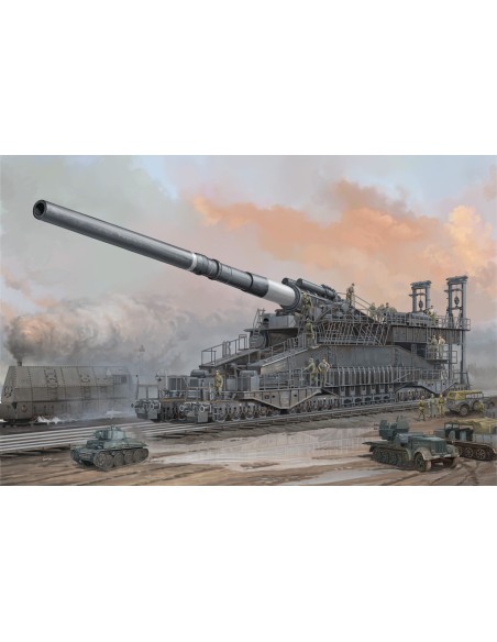 German IIWW 800mm K(E) Railway Gun Dora