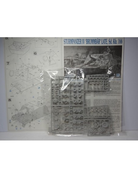 GERMAN PANZER STURMPANZER IV BRUMMBAR LATE SD. KFZ. 166 LEER DESCRIPCION