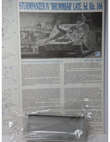 GERMAN PANZER STURMPANZER IV BRUMMBAR LATE SD....