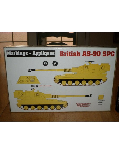BRITISH AS-90 SPG, SELF PROPELLED GUN