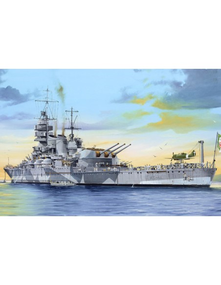 Italian Navy Battleship RN Roma