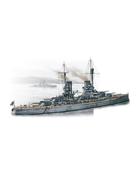 WWI German battleship König model kit