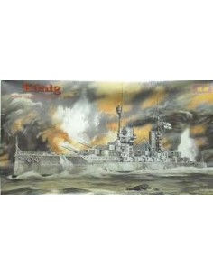 WWI German battleship König model kit 2