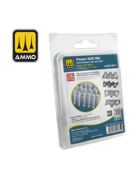 1/72 PANZER III/IV MEDIO. UTILIZADO ENTRE 1942 Y 1944
