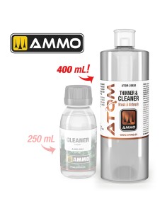 ATOM THINNER AND CLEANER / DILUYENTE Y LIMPIADOR (400ml) 2