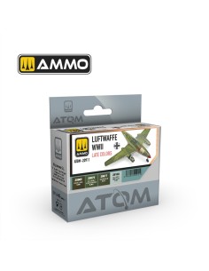 ATOM COLORES DE LA LUFTWAFFE DE FINALES DE LA SEGUNDA...