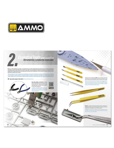 MODELISMO PARA PRINCIPIANTES - VOL.1 MONTAJE (INGLÉS, CASTELLANO)