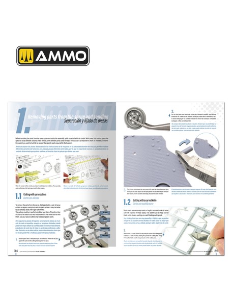 MODELISMO PARA PRINCIPIANTES - VOL.1 MONTAJE (INGLÉS, CASTELLANO)