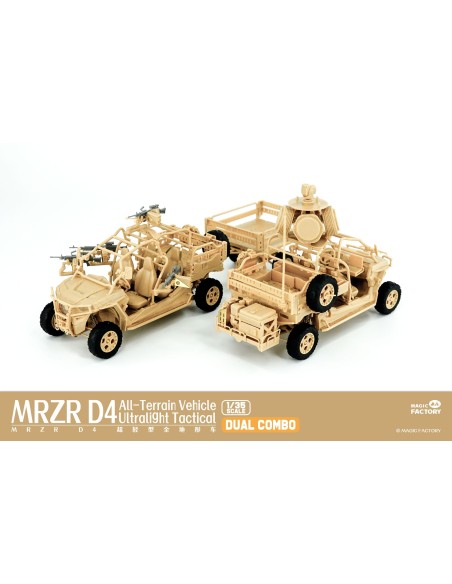 MRZR D4 Ultralight Tactical All-Terrain Vehicle