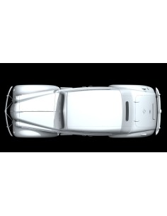 Admiral Cabriolet with open cover, WWII German Passenger Car 2