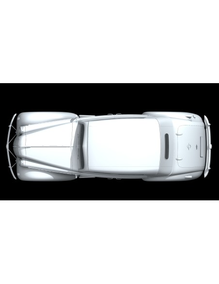 Admiral Cabriolet with open cover, WWII German Passenger Car