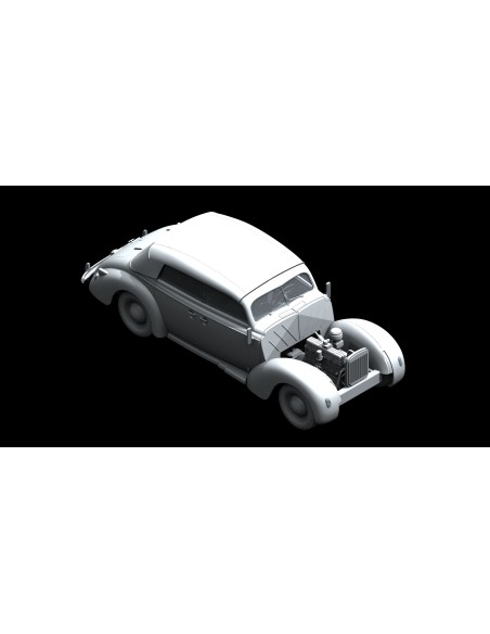 Admiral Cabriolet with open cover, WWII German Passenger Car