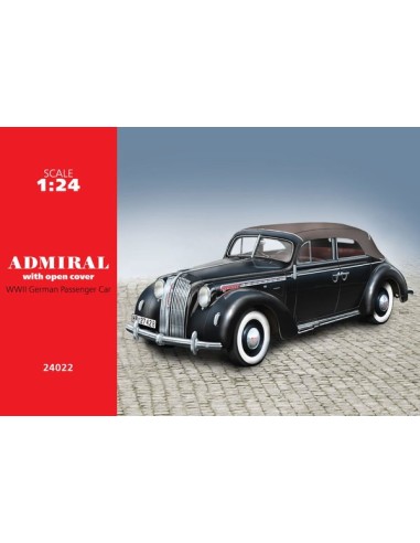 Admiral Cabriolet with open cover, WWII German...