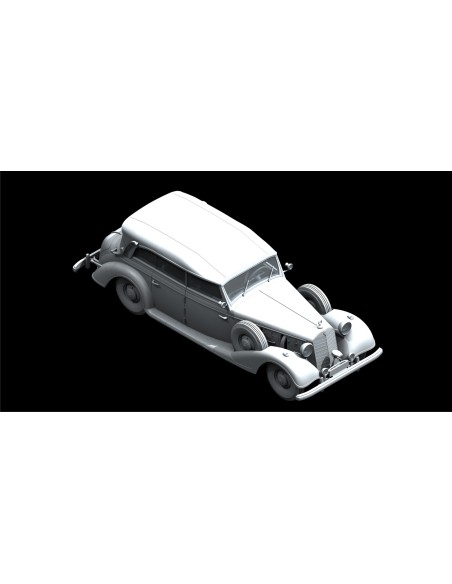 Typ 770K Tourenwagen with open cover, WWII German Leader's Car