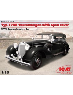 Typ 770K Tourenwagen with open cover, WWII German...
