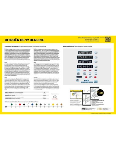 Citroën DS 19 Berline  1/16