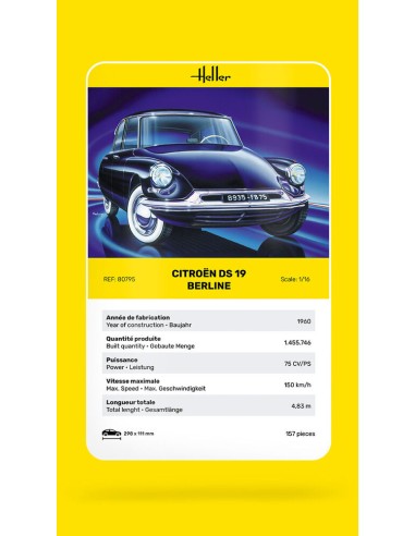 Citroën DS 19 Berline  1/16