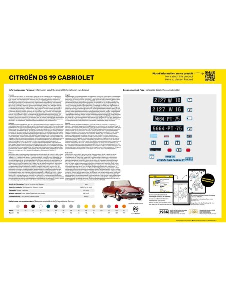 Citroën DS 19 Cabriolet 1/16