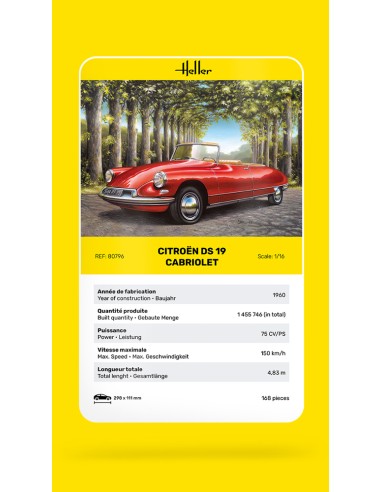 Citroën DS 19 Cabriolet 1/16