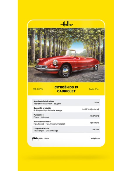 Citroën DS 19 Cabriolet 1/16