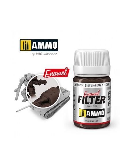FILTRO MARRÓN PARA AMARILLO ALEMÁN