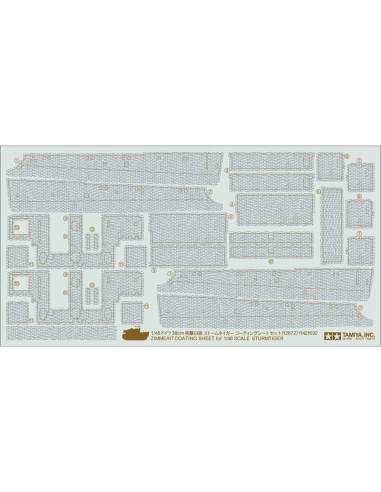 LÁMINA DE REVESTIMIENTO ZIMMERIT 1/48