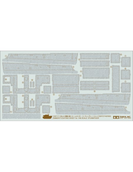 LÁMINA DE REVESTIMIENTO ZIMMERIT 1/48