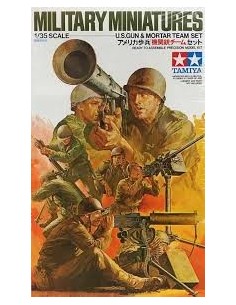 TAMIYA - U.S GUN & MORTAR TEAM SET    1/35 35086