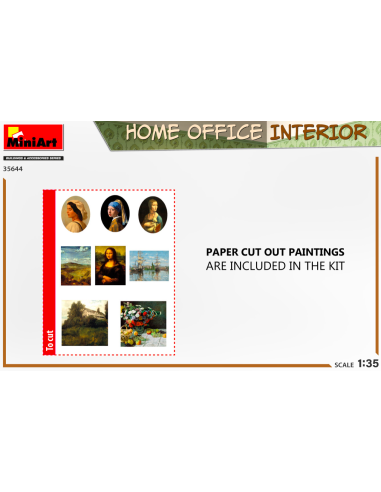 Home Office Interior Building & Accessories Series