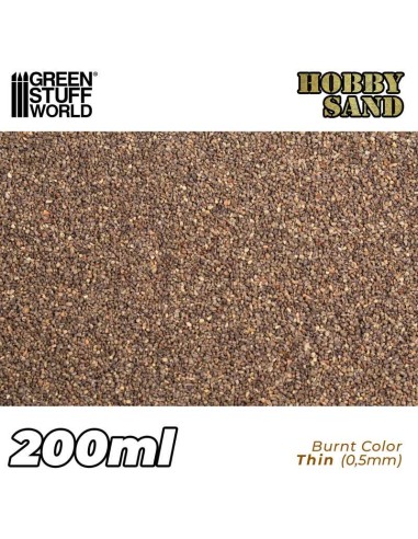 ARENA MODELISMO FINA 200ML - MARRÓN QUEMADO