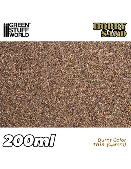 ARENA MODELISMO FINA 200ML - MARRÓN QUEMADO