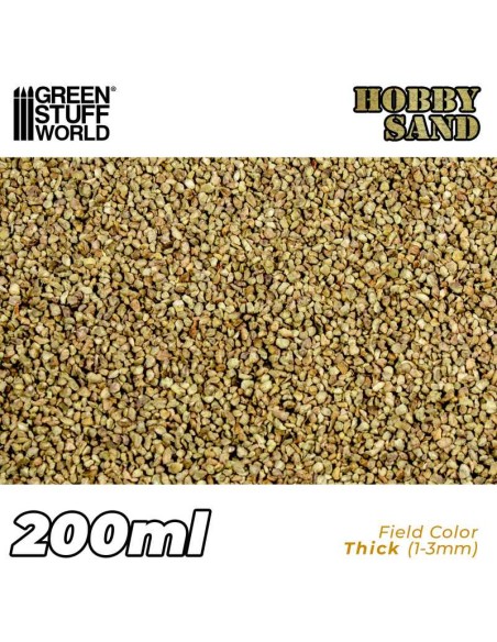ARENA MODELISMO GRUESA 200ML - FIELD SAND