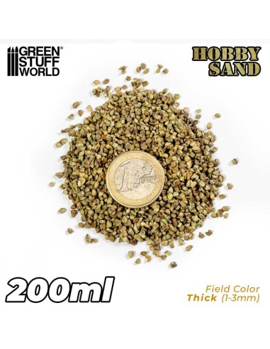 ARENA MODELISMO GRUESA 200ML - FIELD SAND