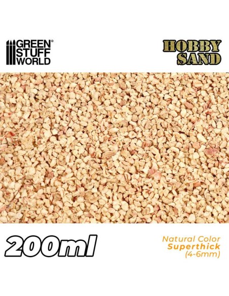 ARENA MODELISMO EXTRA-GRUESA 200ML - NATURAL