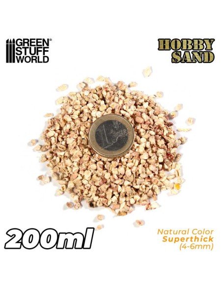 ARENA MODELISMO EXTRA-GRUESA 200ML - NATURAL