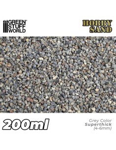 ARENA MODELISMO EXTRA-GRUESA 200ML - GRIS OSCURO 2