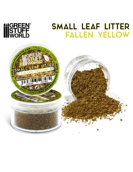 HOJAS NATURALES PEQUEÑAS - AMARILLAS